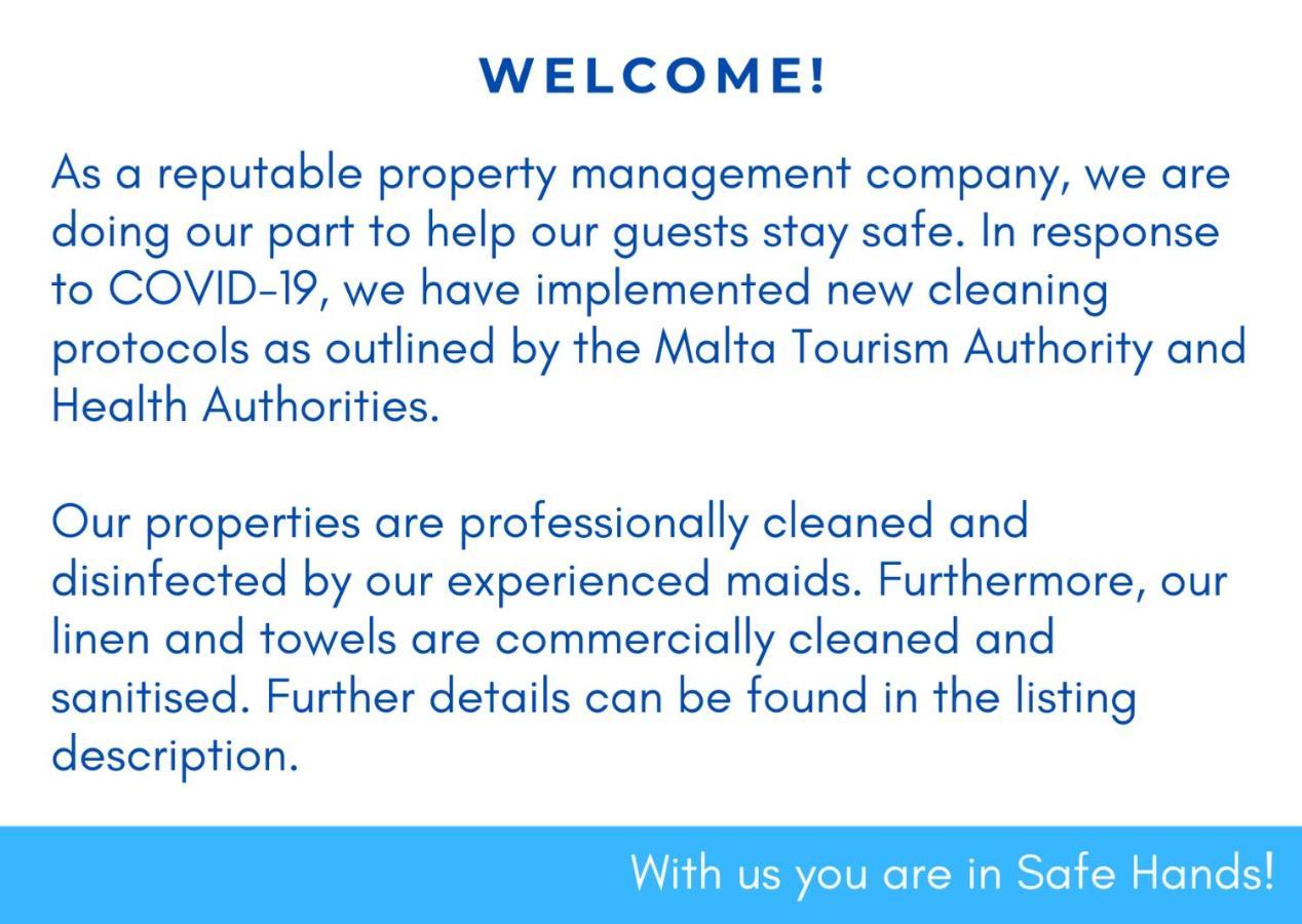 Modern Apartment In The Best Location, Perfect For Families 斯利马 外观 照片
